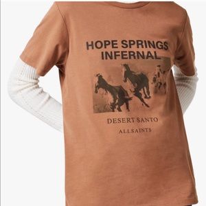 All Saints tee shirt